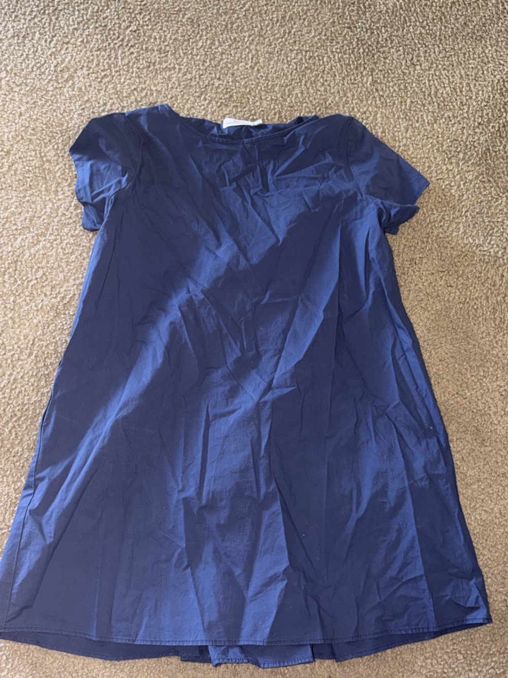 Vineyard Vines Deep Blue Short Sleeve Dress